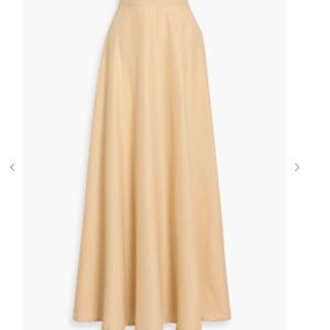 CHIARA BONI LA PETITE ROBE Aubry cotton-blend poplin maxi skirt